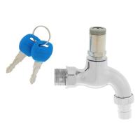 Кран водоразборный 1/2 с замком