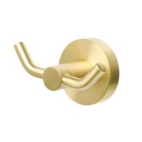 Крючок двойной Fixsen брашированое золото