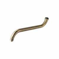 Излив для ванны изогнутый круглый бронза