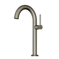 Смеситель раковины оружейная сталь Elghansa 16Н3781-Gun