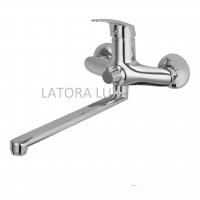 Смеситель ванны хром Latora Lux 16580LL без шланга и лейки