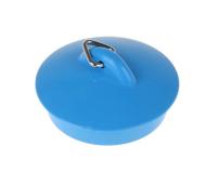 Пробка для ванны 1- 1/4  синяя без цепочки