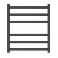 Полотенцесушитель В60*Ш50 электрический лесенка черный матовый PN83856B