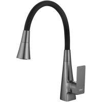 Смеситель кухни графит Haiba HB73823-3