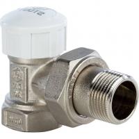 Клапан термостатический Stout угловой D20 для радиатора