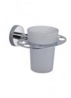 Стакан на держателе хром Frap F1706