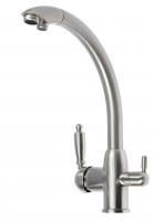 Смеситель кухни с фильтром сатин Accoona A5179A-7