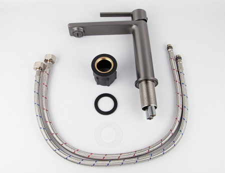 Смеситель раковины оружейная сталь Kaiser  05311-15