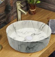 Раковина 355 Azario накладная мрамор