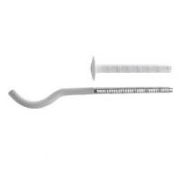 Кронштейн для радиатора штыревой обрезиненный L170/8