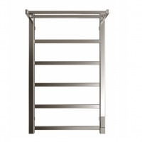 Полотенцесушитель В80*Ш50 электрический лесенка сатин матовый хром