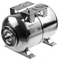 Гидроаккумулятор 24 литра UNIPUMP нержавейка горизонтальный