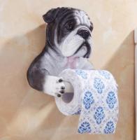 Бумагодержатель серый полимер Собакен