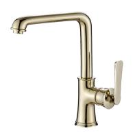 Смеситель кухни золото Haiba НВ70181-5