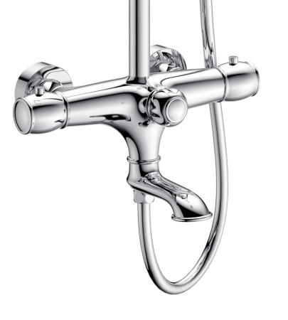 Душевой гарнитур хром Kaiser  03182 