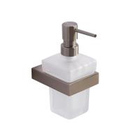 Диспенсер для жидкого мыла Cezares оружейная сталь