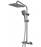 Душевой гарнитур оружейная сталь Kaiser 05382-15