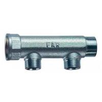 Коллектор Far 3/4" на 2 выхода 1/2" нар под евроконус