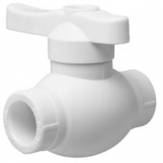 Кран полипропилен шаровый 20