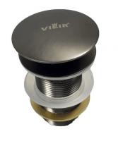 Выпуск для раковины оружейная сталь 1 1/4 без перелива VER21AG