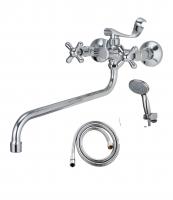 Смеситель ванны хром Latora Lux  2566LL