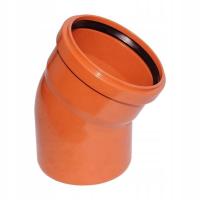 Отвод D110 45° наружный