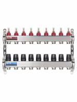 Коллекторная группа Tim 8 выходов с расходомерами