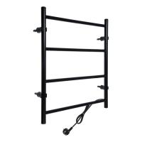 Полотенцесушитель В60*Ш40 лесенка черный электрический