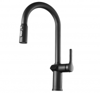 Смеситель кухни черный Esko  К15B 