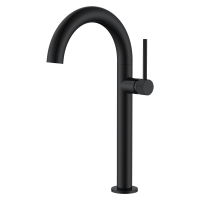 Смеситель раковины черный Elghansa 16Н3781-Black