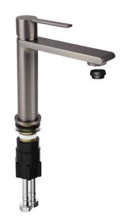 Смеситель раковины оружейная сталь Kaiser  05311-15