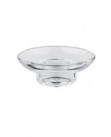 Мыльница стекло без держателя круг, овал Accoona 466-1А