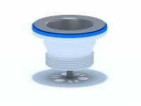 Выпуск для мойки 1 1/2 короткий болт M100