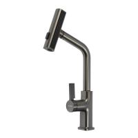 Смеситель кухни оружейная сталь Accoona А5490ST-9