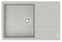 Мойка 750 кварц светло серый 
