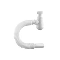 Сифон для раковины  1 1/4*32 без выпуска с гофрой М32004ЧИК