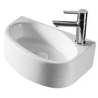 Раковина 42 угловая подвесная Азарио отверстие справа AZ4519