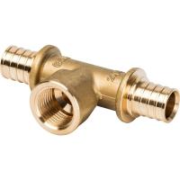 Тройник аксиальный 20*1/2*20 вн резьба Stout