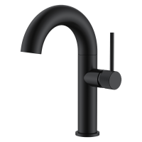 Смеситель раковины черный Elghansa 1647181-Black