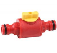 Соединитель с краном для быстросъема пластик 8-426349