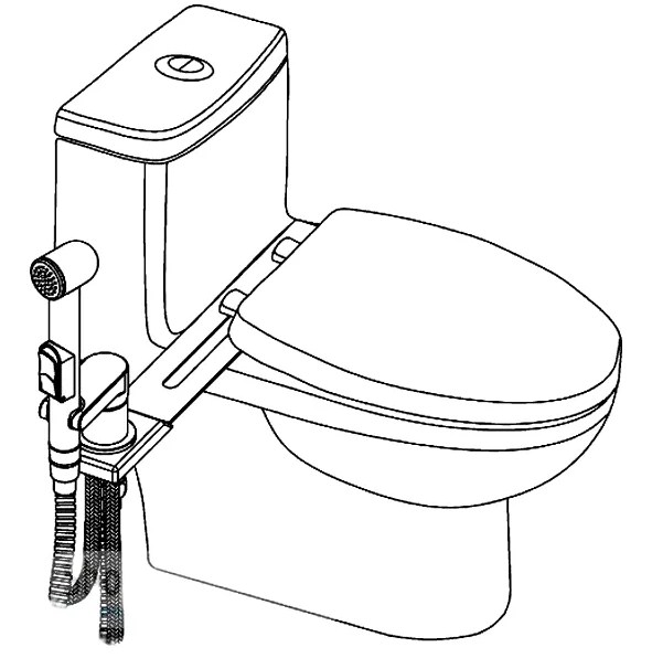 Смеситель биде хром Kaiser 55033