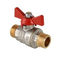 Кран шаровый Valtec 1/2 нар-нар бабочка