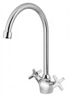 Смеситель кухни хром Kaiser 28133