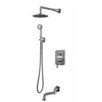 Смеситель скрытого монтажа сатин Zorg  A104DS SL