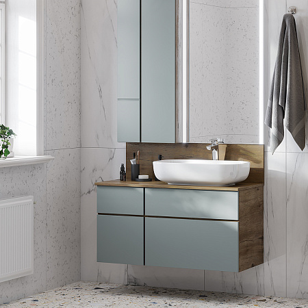 Раковина накладная 600 Лола белая 1A73313KLK010