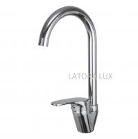 Смеситель кухни хром Latora Lux  1164LL