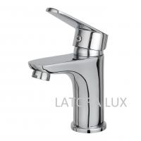 Смеситель раковины хром Latora Lux 1433LL