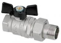 Кран американка BG 900 1" вн-нар бабочка