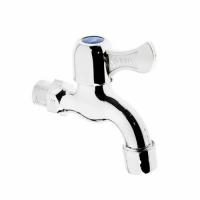 Кран водоразборный 1/2 со штуцером пластиковый