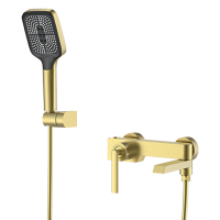 Смеситель ванны матовое золото Elghansa 2313301-MattGold